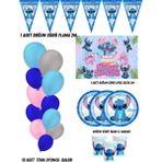 Stitch Stiç & Angel Doğum Günü Parti Malzemeleri Süsleri Partymix - 40 Kişilik