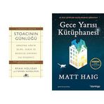Stoacının Günlüğü: Kendine Hakim Olma Sabır ve Bilgelik Üzerine 366 Düşünce Gece Yarısı Kütüphanesi -2 Kitap Set