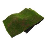 STOBAZA Yeşil Moss Matı Esnek Dekoratif Halı Saksılar ve Balkonlar için Dayanıklı Simülasyon Çim Halısı El Yapımı DIY Peyzaj