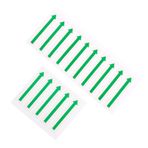 STOBOK 15 Adet Yeşil Tek Yönlü Ok Tek Yönlü Zemin Çıkartmaları Geçici Duvar Yön Çıkartması Cihazlar Yeşil Çıkartma Yönlü Kat Işareti Düz Çıkartma Vinil Çıkartmalar Evcil Hayvan Gösterge