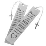 STOBOK 2 Adet Anıt Yer Imi Kitap Okuma Işareti Dini Yer Imi Okula Dönüş Hediyesi Yer Imleri Kızlar Çocuklar Öğrenciler Köşe Imi Metal Kitap Ayracı Taşınabilir Ütü Okuma Malzemeleri