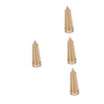 STOBOK 4 Adet araba anahtarı kolye araba aksesuarları araba anahtarlığı kit renk paneli çan anahtarlık kolektif kolye çin kolye Metal Anahtarlık takı yapımı için takı kolye pirinç Golden