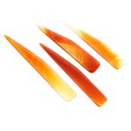 STOBOK 4 Adet Oniks Bıçağı Parlatma Akik Kesici Metal Yumuşatma Cila Aracı Aletler El Parlatma Aracı Cilacı Aksesuarları Parlatıcı El Işi Parlatıcı Zanaat Parlatıcı Parlatma Bıçağı Bakım