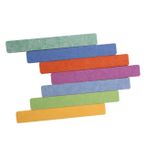 STOBOK 7 Adet Uzun Mesaj Panosu Astrobright Kart Stoğu Bülten Çubuğu Şeridi Keçe Bülten Panosu Çubuğu Şeridi Şeridi Bülten Panosu Için Aksesuarlar Ofis Ilan Panosu Polyester Şerit