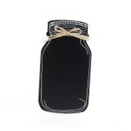 STOBOK asılı mesaj panosu mini kara tahta işareti yemek için mini kara tahta işaretleri dekoratif masa yazı tahtası yiyecek tabelaları şişe mesaj panosu küçük yazı tahtası Bambu Black