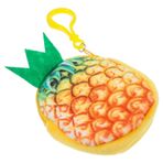 STOBOK Çanta 3d Karikatür Peluş Mini Cüzdan Kadınlar Için Tüylü Kulaklık Kılıfı Fermuarlı Ve Metal Zincirli Moda İçin