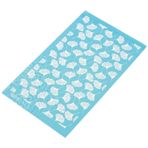 STOBOK Küpe 1 Sayfa Serigrafi Şablonu Ipek Yıkanabilir Serigraf Şablon Serigraf Şablonu Polimer Kil Şablonlar Kil Kalıp Diy Malzeme Ekstruder Taşınabilir Polyester Işçilik Için Süslemeler