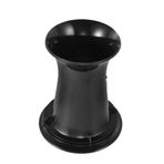 STOBOK Kutu Hoparlör kılavuz tüpü DIY subwoofer parçaları gitar hoparlör bağlantı noktaları havalandırma refleks tüpleri refleks hoparlör bağlantı noktaları karın kası Black