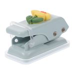 STOBOK mini delik delme hamile kadın bide küçük kart daire kağıt delik açıcı tek delik yumruk köşe kesici bağlayıcı zımba Manuel alet köşe bıçağı delik zımba Öğrenci kağıt kesici metal