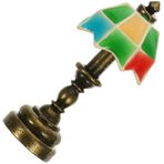 STOBOK Oyuncak Ev Lambası 1 12 Ölçekli Başucu Lambası Için Diy Bebek Evi Led Masa Lambası Organik Yün Ipliği Çocuk Oyuncak Oynuyormuş Gibi Davran Oyuncak Bebek Evi Zemin Lambası Alaşım