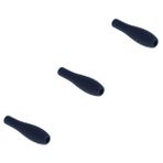 STOBOK Stylus Kılıfı 3 Parça Silikon Kalem Kapağı Ergonomik Kavrama Tutucu Silikon Kalem Tutacağı Kalem Silikon Tutamak Silikon Kılıf Insan Vücudu
