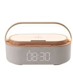 Stobom Krem Beyaz Taşınabilir Bluetooth Hoparlör