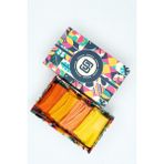 Stocalze Kadın Bambu Orta Konç Çorap Dikişsiz Pastel Renkli Nefes Alan 4'lü Kutulu Set 35-40 - Turuncu - Sarı - Kırmızı - 35 - 40