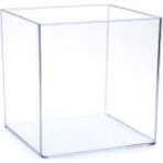 Stok Pet 8 lt Şeffaf Betta Kabı Beta Fanusu Akrilik Plastik Malzeme ile Modern Tasarım
