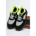 STON Stone Foot S1 Çelik Burunlu Spor İş Ayakkabısı 3 Mevsimlik Ortopedik Spor İş Güvenlik Ayakkabısı