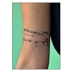 Stone Family Geçici Atatürk Imza Mini Dövme Tattoo
