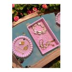Stone Store Dekoratif Tabak Tepsi 2’li Set
