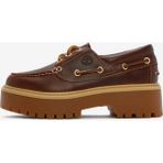 STONE STREET BOAT SHOE Kadın Rootbeer Tekne Ayakkabısı TB0A2QDMD571 - Kahverengi