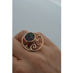 Stoneage F04402 Özel Tasarım Rubizoit Taşlı Yüzük