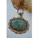 STONEAGE JEWELLERY Gerçek Deniz Yıldızı Bayan Kolye