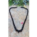 Stoneage Jewellery Oniks Doğal Taş Süzme Bayan Kolye