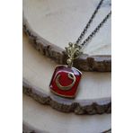 STONEAGE JEWELLERY Vav Harfli Bayan Bronz Kolye