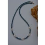 Stoneage Kristal ve Gerçek İncili Kolye