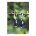 Stoneage Lapis Lazuli Sevgiliye Hediye Bayan Gümüş Küpe
