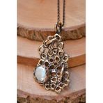 Stoneage RF03169 Jewellery Özel Tasarım Gerçek İnci Doğal Taş Kolye