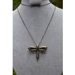 Stoneage Yusufçuk Hem Kolye Hem Bayan Broş