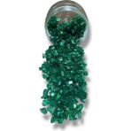 Stonechem Epoksi İçin Parlak Cam Kırıkları – 4-8 mm Zümrüt Yeşil (Emerald Green) Dekoratif Süsleme Taşı 100 gr