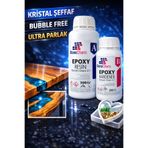 stonechem Ultra Şeffaf Epoksi Reçine 750 gr – Ahşap, Tepsi ve Magnet Yapımı İçin ( HEDİYELİ)