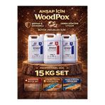 stonechem Woodpox Ahşap Şeffaf Epoksi Reçine 15 Kg Yüksek Döküm 3 cm Derin Döküm İçin (HEDİYELİ)