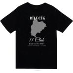 stonedfame Bilecik - 11 - Soğüt - Osmanlı - Kültür Şehir Baskılı Unisex %100 Pamuk Siyah T-Shirt - 2XL