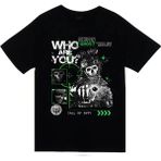 stonedfame Call Of Duty - Ghost - Simon Riley - Oyun Baskılı Unisex %100 Pamuk Siyah T-Shirt - 2XL