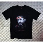stonedfame Fıdel Castro Baskılı T-Shirt - XXL - Siyah