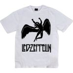 stonedfame LED Zeppelin Baskılı T-Shirt - 5XL - Beyaz