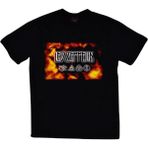stonedfame LED Zeppelin Baskılı T-Shirt - XL - Siyah