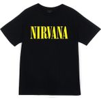 stonedfame Nirvana Baskılı Tişört - XS - Siyah