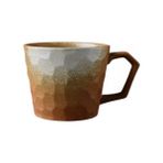 Stoneware Kahve Fincanı Retro Japon Tarzı Kupa Süt Kupası Için Basit El Yapımı Fırın(Yurt Dışından) - Sarı
