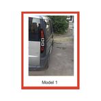 Stop Farı Led Görünümlü Folyo Sticker Kaplama Doblo 1 Çi
