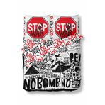 Stop War Cift Kisilik Nevresim Takimi
