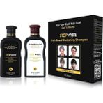 Stop White Stopwhite Saç Sakal Siyahlaştırıcı Şampuan Seti 400 ml