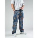 Stoper Paça Portre Desenli Erkek Baggy Pantolon Coc2867