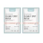 StopEver Clearly Spot Patch, Sivilce Karşıtı Şeffaf Plaster 2'li Paket | Ultra İnce, Hidrokolloid + Niacinamide + Salicylic Asit İçerikli Akne Karşıtı Yüz Bandı | 48 adet (2 x 24)