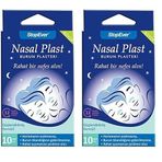 Stopever Nasal Plast Nefes Açici Bant, Büyük Boy, 6'Lı (2 paketi)