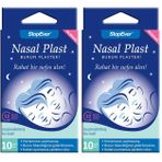 Stopever Nasal Plast Normal Boy, Nefes Açıcı Bant (10 Adet) 2li paket