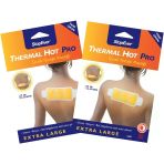 Stopever Thermal Sıcak Kuşağı - 2'Li Paket | Bel, Boyun, Omuz Kas Ağrılarına Karşı 8 Saat Etkili Isı Bandı | Hava Ile Aktifleşen Doğal Isı | Bel, Boyun, Omuz İçin Ekstra Geniş Boyut