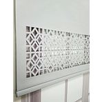 Stor Perde Desenli Lazer Kesim Kalın Kumaşlı ML104 200x200 Gri