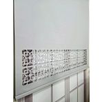 Stor Perde Desenli Lazer Kesim Kalın Kumaşlı ML105 200x200 Gri